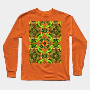 Beautiful Canna Flower Pattern. Long Sleeve T-Shirt